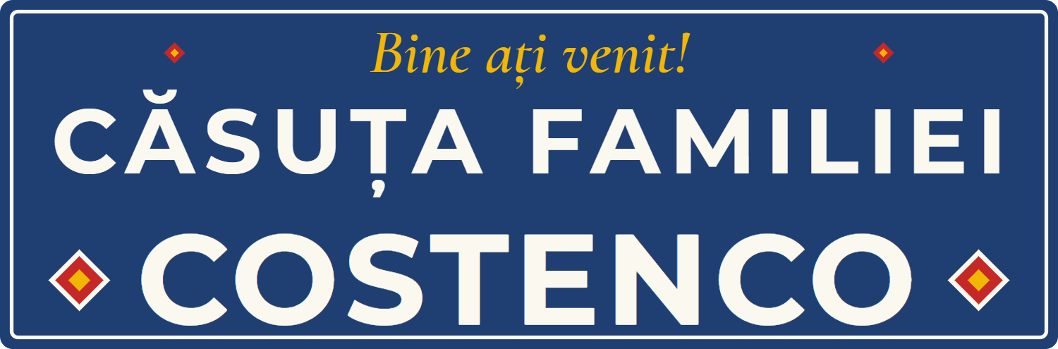 Firma albastră: Bine ați venit! Căsuța familiei Costenco